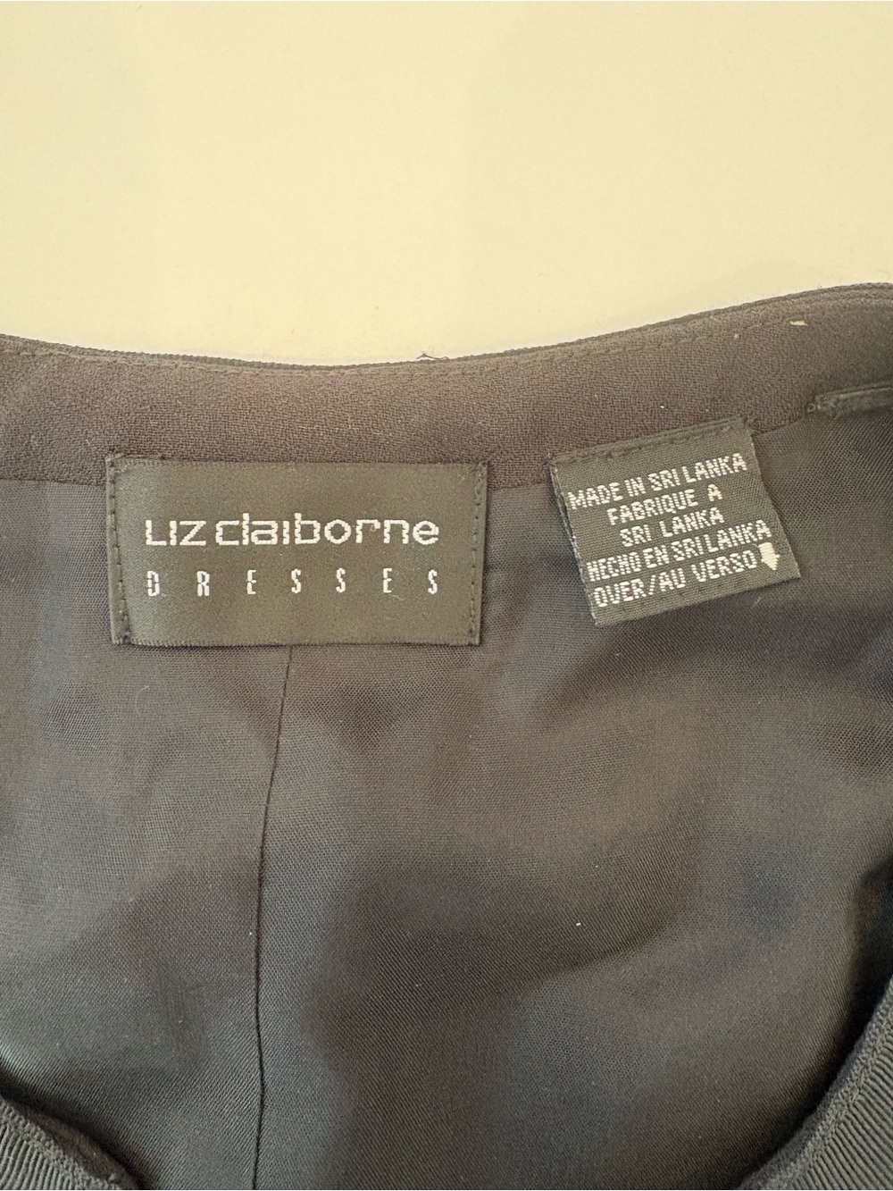 Liz Claiborne Black Short-Sleeve Cropped Open-Front Jacket-see photos for size - Picture 4 of 9